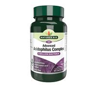 Natures Aid Acidophilus Complex 50mg, 180 Capsules (50% Extra Free)