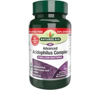 Natures Aid Acidophilus Complex 5 Billion CFU - 90 Capsules | High Strength Lactobacillus Acidophilus, Rhamnosus & Casei, Supports Digestive & Immune Health, Vegan, Gluten-Free