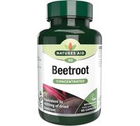 Natures Aid Beetroot 4620mg Daily Wellness Support Capsules - 60 Capsules
