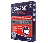 Natures Aid Bio360 OptiGUT-D for Digestion Support - 30 Capsules