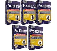 Natures Aid Bio360 Pro-100 Ultra - 100 Billion Bacteria - 30 Capsules - Probiotic Supplement - Multi-Strain Complex - Suitable for Vegetarians & Vegans - 5 Pack