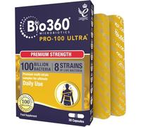 Natures Aid Pro-100 Ultra 100 Billion Bacteria Ultimate Strength - 30 Capsules