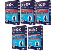 Natures Aid Bio360 Pro-30 MAX (30 Billion Bacteria), 30 Capsules (Pack of 5), 148.0 g