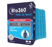 Natures Aid Bio360 Pro-30 Max - 30 Billion CFU Probiotic - Supports Gut Health, Immunity & Digestion - Vegan, Gluten-Free, Non-GMO, High Strengt