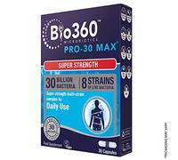 Natures Aid Bio360 Pro-30 MAX (30 Billion Bacteria), from Natures Aid, 30 Capsules