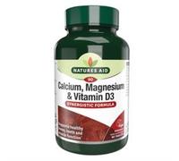 Natures Aid Calcium Magnesium + Vit D3 90 Tabs