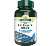 Natures Aid Cod Liver Oil (High Strength) 1000mg 90 Softgels