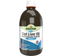 Natures Aid Cod Liver Oil Liquid (PACK OF 1), 500ml