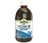 Natures Aid Cod Liver Oil Pure Icelandic Fish Oil - 500ml
