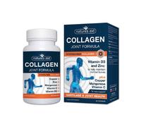 Natures Aid Collagen Joint Formula Hydrolysed Collagen with Vitamin D3 & Zinc - 60 Capsules