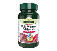 Natures Aid Complete Multi-Vitamins & Minerals 90 Tablets
