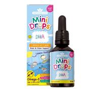 Natures Aid DHA Omega-3 Mini Drops for Babies, Kids & Children 50ml | Supports Brain & Vision Health, Sugar-Free, Vegan, Gluten-Free, Non-GMO, Ages 0-5, Dropper Included