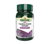 Natures Aid Digestive Enzyme Complex - Supports Digestion, Bloating & Discomfort Relief and Nutrient Absorption - Betaine HCl - Ve