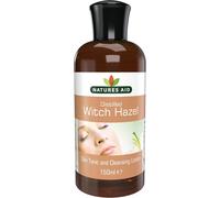 Natures Aid Distilled Witch Hazel 150ml - Natural Skin Care - Gentle Astringent