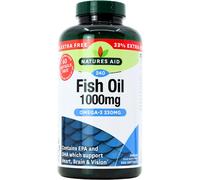 Natures Aid Fish Oil 1000mg 240 Softgels