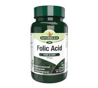 Natures Aid – Folic Acid 400mcg Tablets – Vegan, Non-GMO, Gluten-Free – 90 Tablets