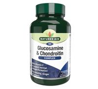 Natures Aid Glucosamine & Chondroitin Complex - Rosehip Ginger Turmeric Vitamin C Supplement - Joint Support Mobility, Flexibility & Cartilage Health