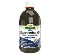 Natures Aid – Glucosamine MSM & Chondroitin Liquid – Vitamin C, High Strength – 500 ml