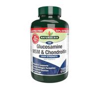 Natures Aid Glucosamine MSM & Chondroitin 135 Tablets (90 tablets plus 45 free)