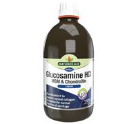 Natures Aid – Glucosamine MSM & Chondroitin Liquid – Vitamin C, High Strength – 500 ml