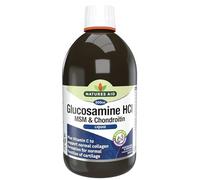 Natures Aid – Glucosamine MSM & Chondroitin Liquid – Vitamin C, High Strength – 500 ml