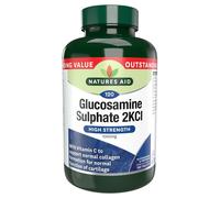 Natures Aid High Strength Glucosamine Sulphate 2KCI - 120 x 1000mg Tablets