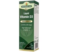 Natures Aid Vit D3 Liquid 2500iu (62.5ug) 50ml