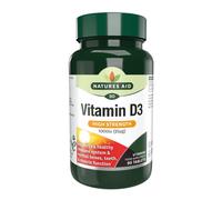 Natures Aid High Strength Vitamin D3 1000 IU - 90 x 25mcg Tablets