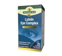 Natures Aid Lutein Eye Complex - 10 mg Lutein, Bilberry, Zinc, Vitamins C & E - 30 Tablets