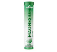 Natures Aid Magnesium Effervescent 20 Tablets - Strawberry Flavour - Supports Muscle, Nerve & Bone Health - High Absorption - Vegan, Non-GMO,