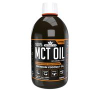Natures Aid MCT Oil 500ml Caramel - Add to Coffee Shakes Smoothies or Dressings - 100 Percent Premium Coconut Oil Pure Sustainably Sourced Vegan