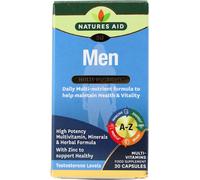 Natures Aid Men's Multi-vitamins & Mineral 30 Caps