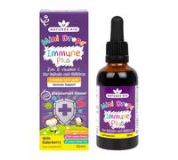 Natures Aid Mini Drops Children's Immune Plus Blackcurrant Flavour Supplement 50ml