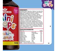 Natures Aid Mini Drops Multi-Vitamin for Babies & Kids 50ml - 9