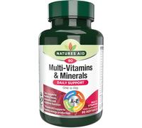 Nature's Aid Multi-Vitamins & Minerals With Iron 90 Softgels