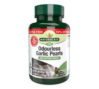 Natures Aid Supplement Odourless Garlic Pearls – Heart Health Antioxidant – 120 Softgels