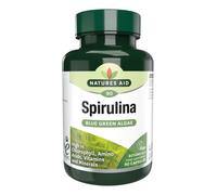 Natures Aid Organic Spirulina 500mg 90 Caps