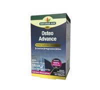 Natures Aid Osteo Advance with MenaQ7® - High Strength Bone & Joint Support Supplement - Calcium, Magnesium, Vitamin D3 & K2 - Vegan, Gluten Free, Non-GMO - 60 Tablets
