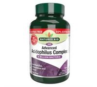 Natures Aid Promo Packs Acidophilus Complex 5 Billion - 50% EXTRA FILL 180 Caps