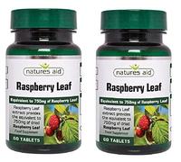 Nature's Aid Vegan Raspberry Leaf 375mg 60 tablets