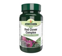 Natures Aid Red Clover Complex - With Isoflavones, Sage, Ginseng & Liquorice - Supports Women’s Health, Hormonal Balance & Menstrual Comfort - Vegan, Gluten-Free, Non-GMO Supplement - 120 Tablets