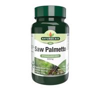 Natures Aid Saw Palmetto 500mg 90 Tablets