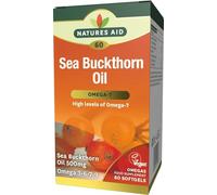 Natures Aid Sea Buckthorn Oil Omega-7 60 Softgels