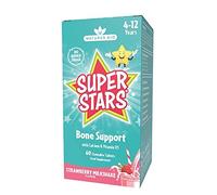 Nature's Aid Super Stars Bone Support 60 Chewable Tablets