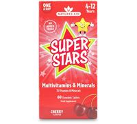 Nature's Aid Super Stars Multivitamin & Minerals 60 Chewable Tablets