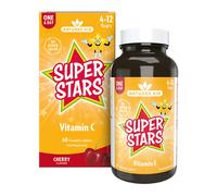 Natures Aid Super Stars Vitamin C 60 Tablets