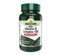 Natures Aid Vitamin B Complex 100 - High Potency B Vitamins 100mg