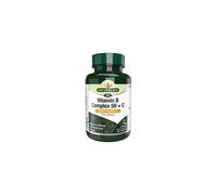 Natures Aid Vitamin B Complex 50 + C (High Potency) with Vitamin C - 90 Tablets