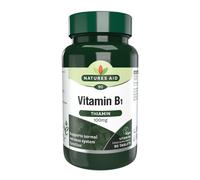 Natures Aid Vitamin B1 Thiamin Hydrochloride 100mg - Pack of 90 Tablets