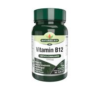 Natures Aid Vitamin B12 1000µg Sublingual Supplement - 90 Tablets | High Strength, Supports Energy, Metabolism & Nervous System, Vegan, Non-GMO, Gluten-Free